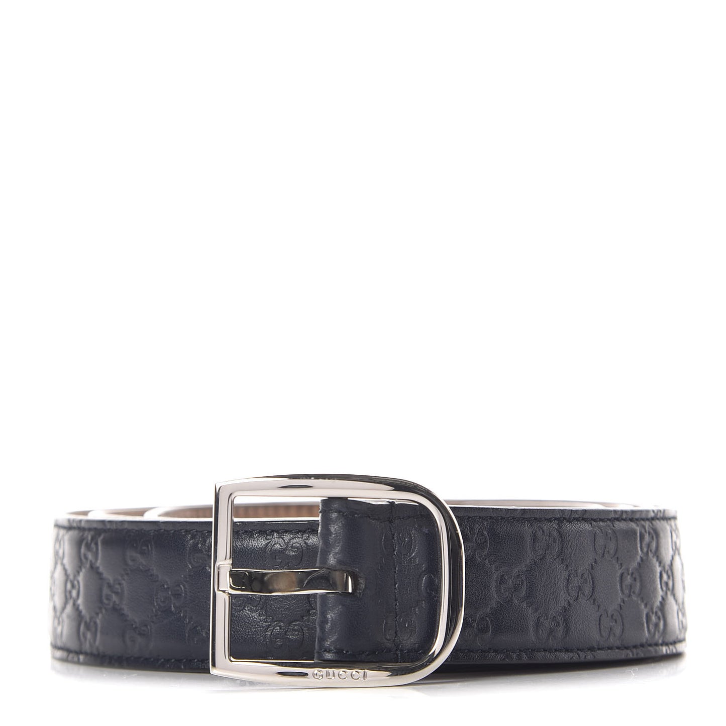 Guccissima Belt 115 46 Navy