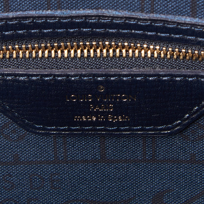 Louis Vuitton Monogram Idylle Neverfull MM Encre 8 of 9