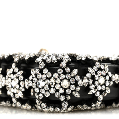 Gucci Calfskin Crystal Mini Jackie Notte Bag Black 10 of 12