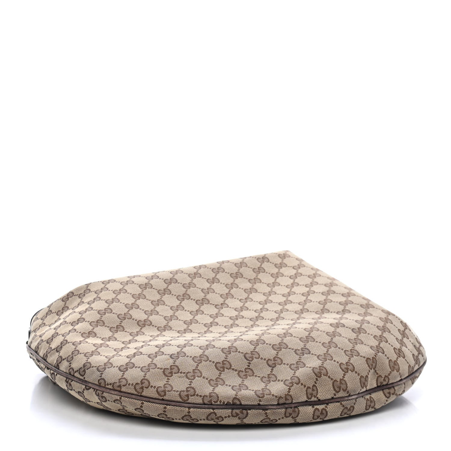 Gucci Monogram Large Wave Hobo Dark Brown 3 of 4