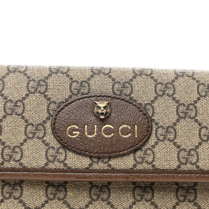 Gucci GG Supreme Monogram Neo Vintage Web Belt Bag Brown 8 of 10