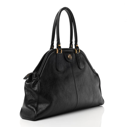 Gucci Calfskin Large Re(Belle) Top Handle Bag Black 3 of 14