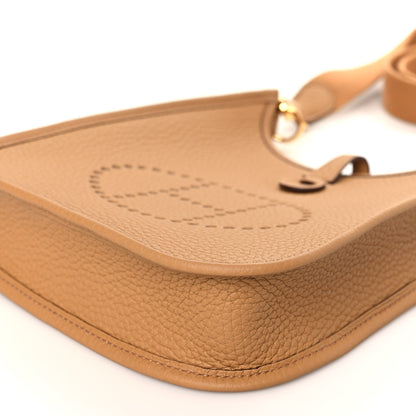 Hermes Taurillon Clemence Evelyne TPM Biscuit 9 of 9