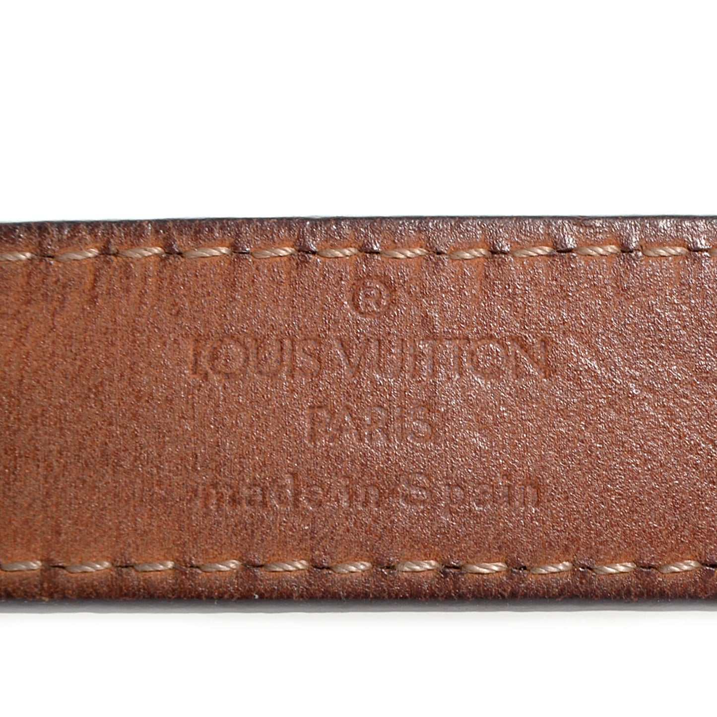 Monogram LV Initiales Belt 80 32
