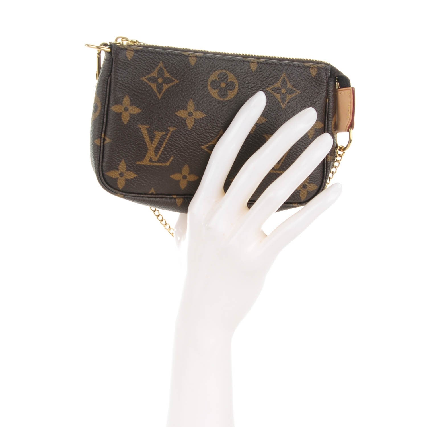 Louis Vuitton Monogram Mini Pochette Accessories 2 of 7