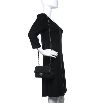 Chanel Lambskin Quilted Mini Rectangular Flap Black 2 of 11