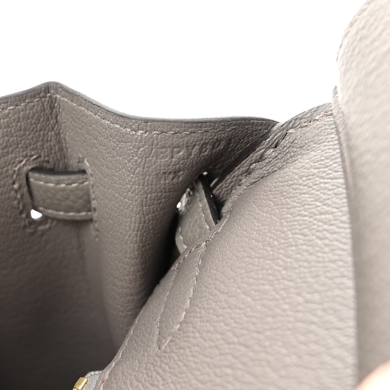 Hermes Togo Birkin 25 Gris Meyer 7 of 13