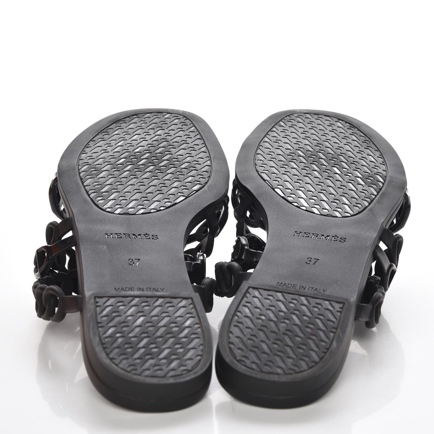 Chaine d'Ancre Nude Sandals 37 Black