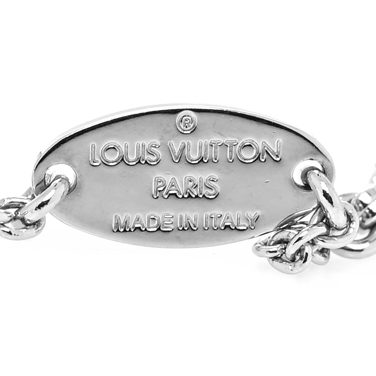 Louis Vuitton Essential V Supple Bracelet Silver 5 of 6