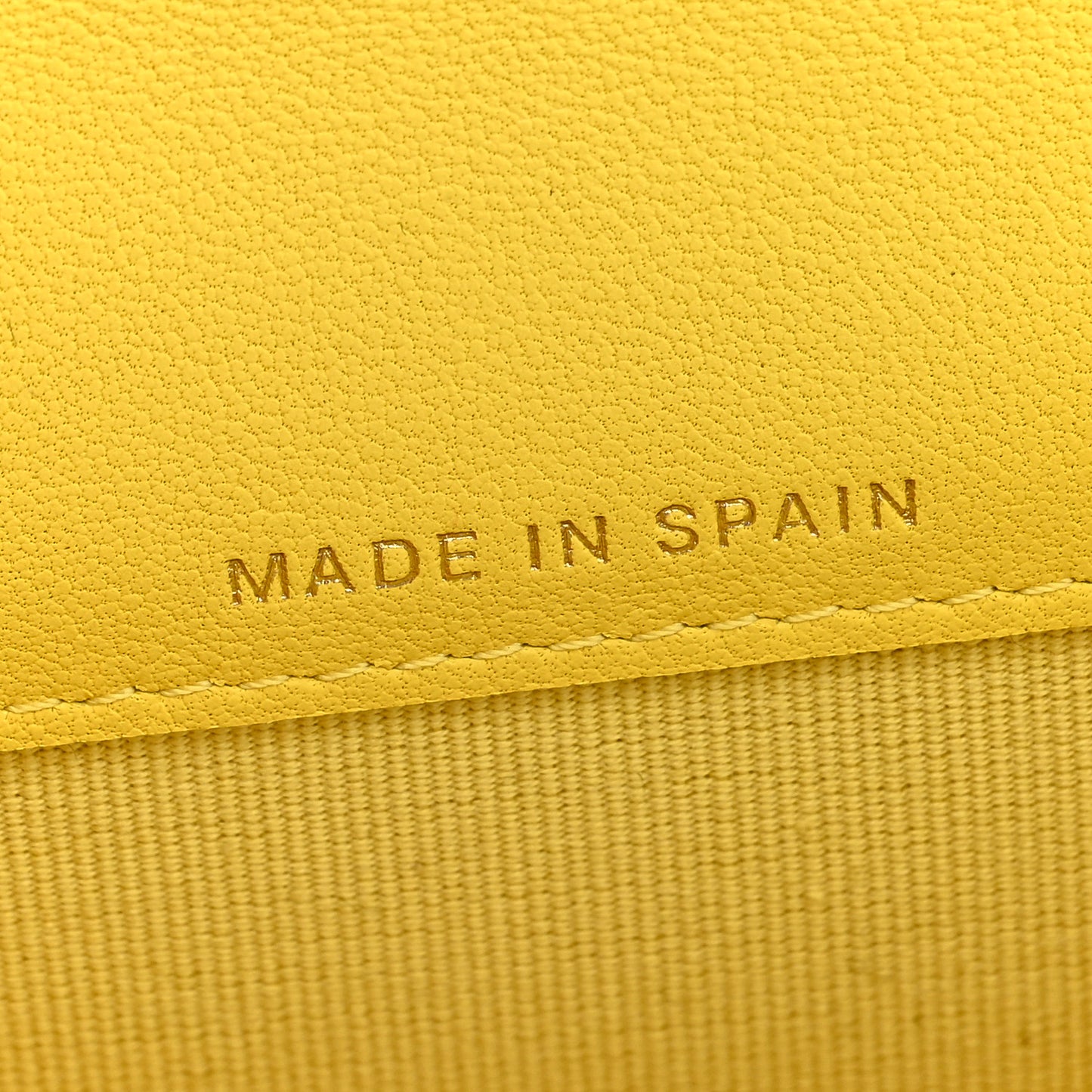 Lambskin Quilted Chanel 19 Flap Card Holder Yellow