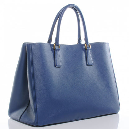 Prada Saffiano Lux Tote Bluette 3 of 9