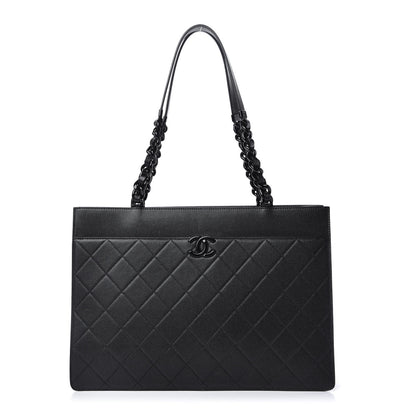Chanel Caviar Quilted My Everything Large Shopping Tote Black 1 of 10