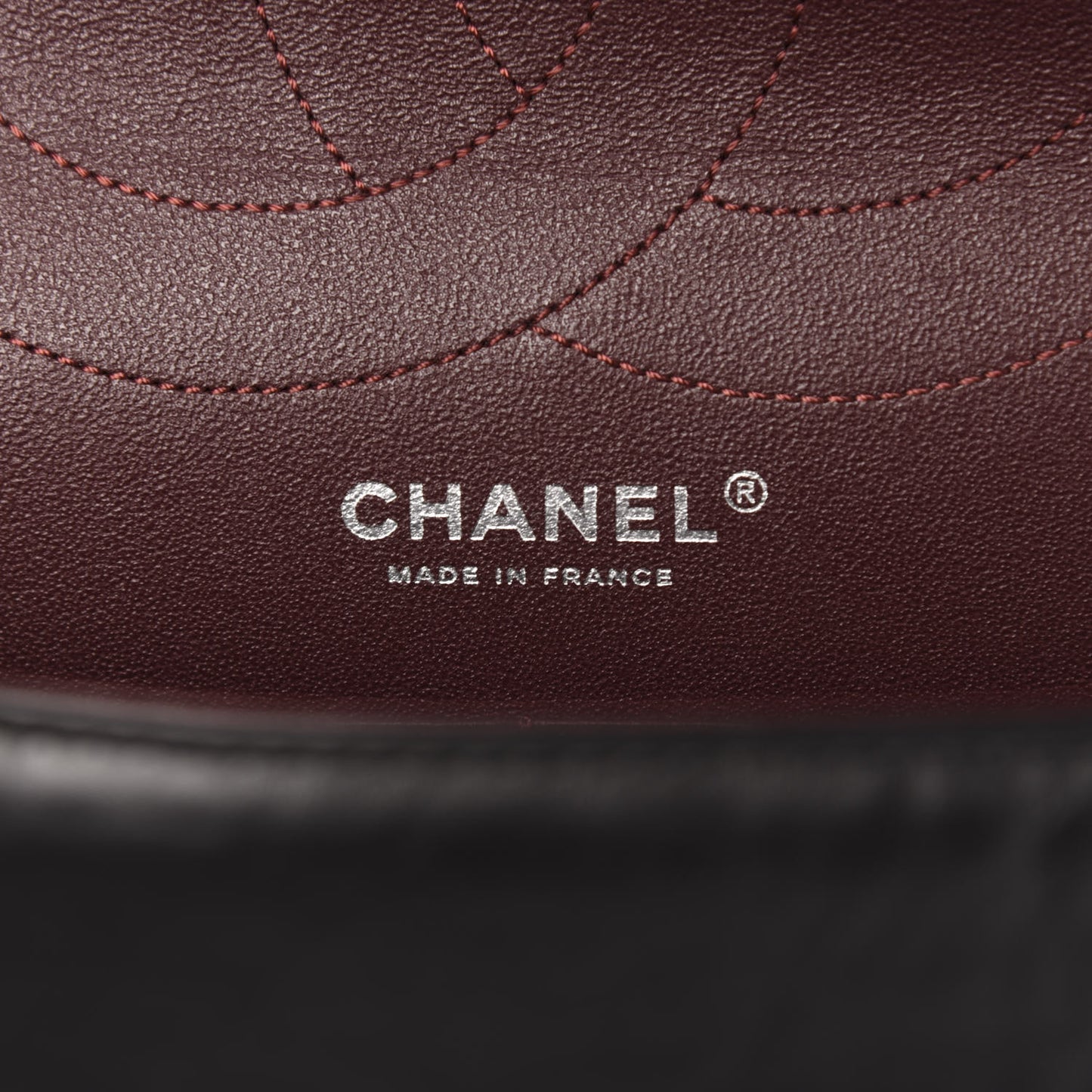 Aged Calfskin Quilted 2.55 Reissue 227 Flap Black