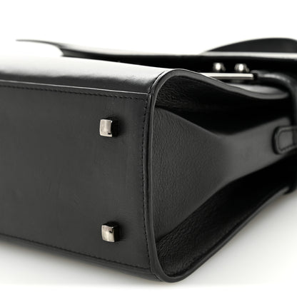 Delvaux Calfskin MM Tempete Satchel Black 9 of 9