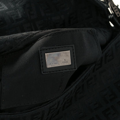 Fendi Zucchino Baguette Black 5 of 10