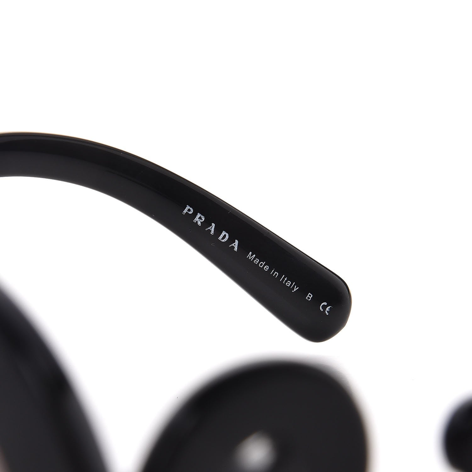 Prada Baroque Sunglasses SPR 13S Black 5 of 6