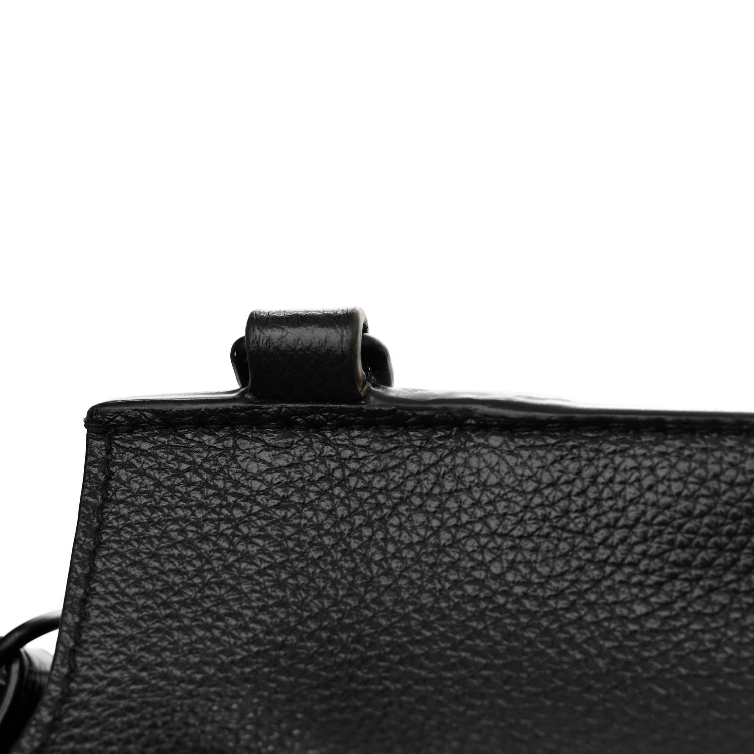 Balenciaga Grained Calfskin Neo Classic Black Hardware Large Top Handle Bag Black 12 of 12