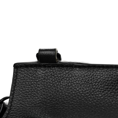Balenciaga Grained Calfskin Neo Classic Black Hardware Large Top Handle Bag Black 12 of 12