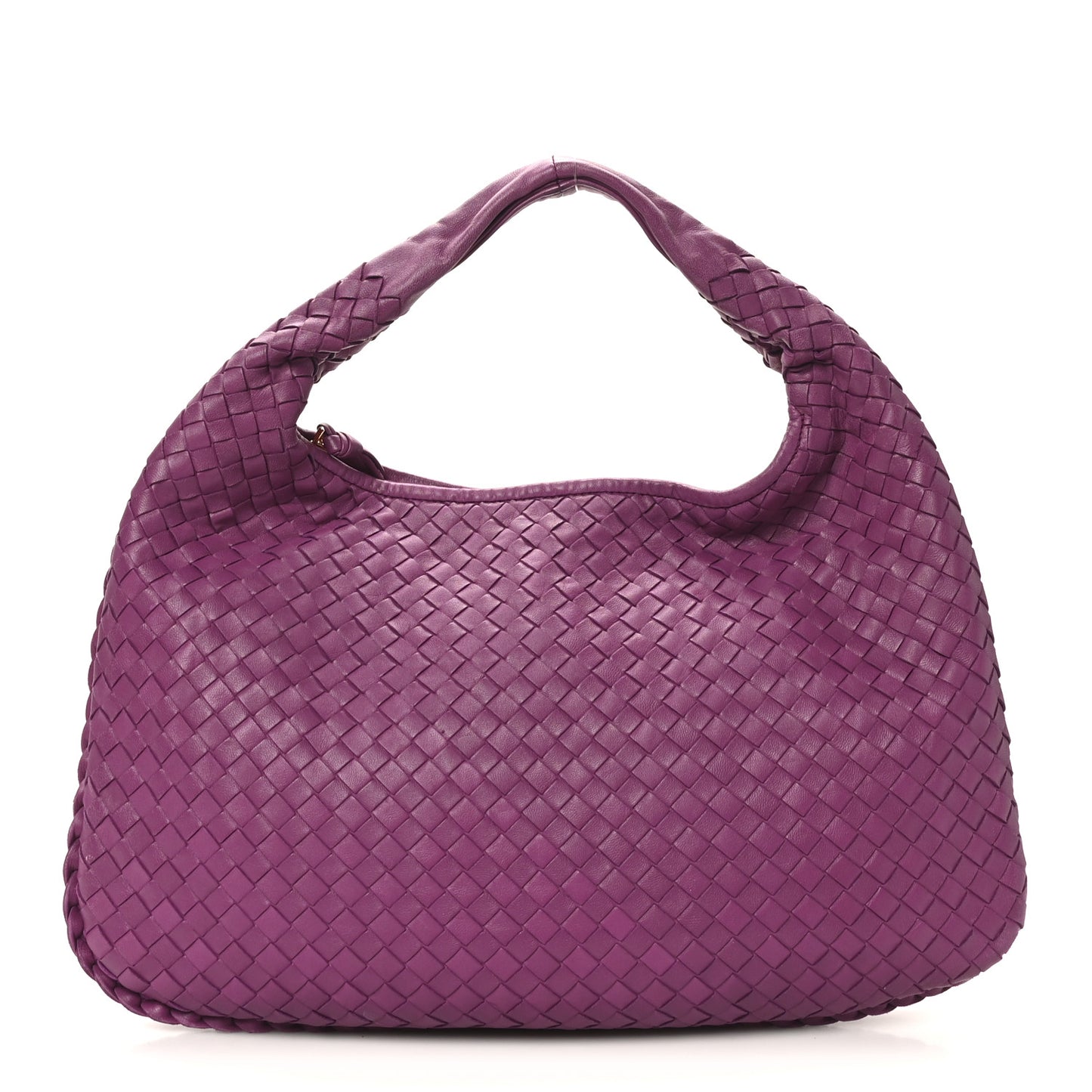 Nappa Intrecciato Medium Veneta Hobo Twilight
