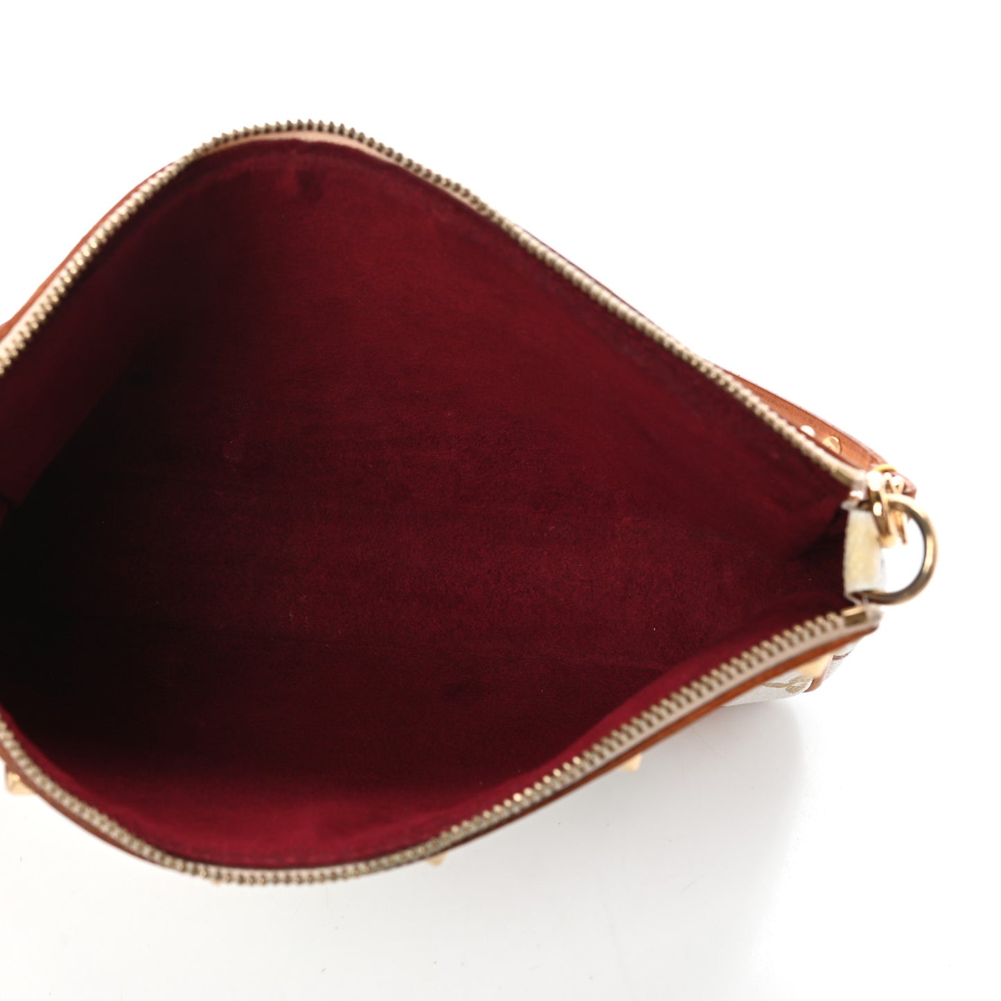 Monogram Multicolor Pochette Accessories White