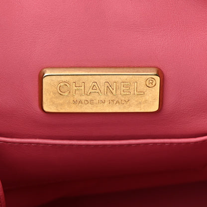 Chanel Snakeskin Backpack Light Pink 6 of 24