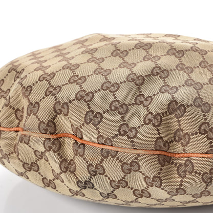 Gucci Monogram Glam Hobo Tan 13 of 17