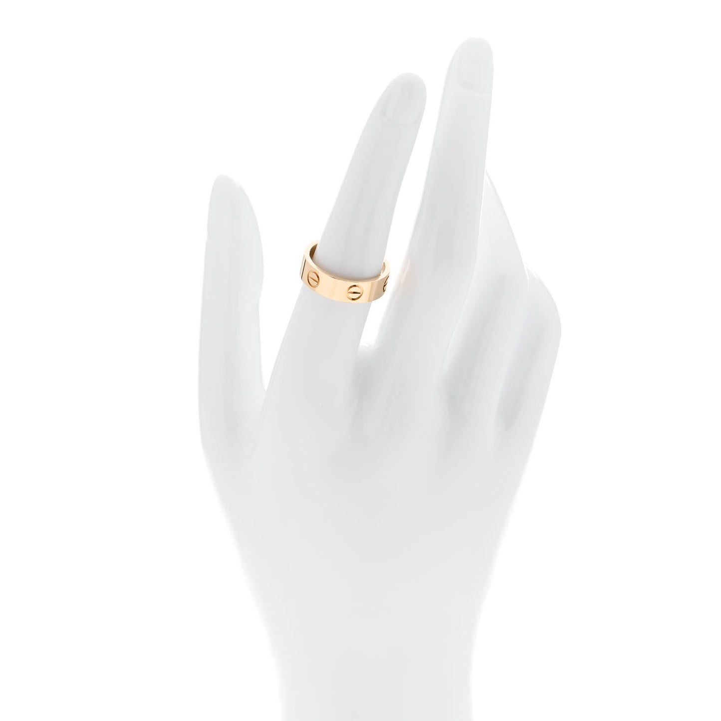 18K Yellow Gold 5.5mm LOVE Ring 54 7