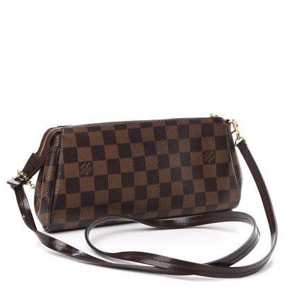 Louis Vuitton Damier Ebene Eva Clutch 3 of 11