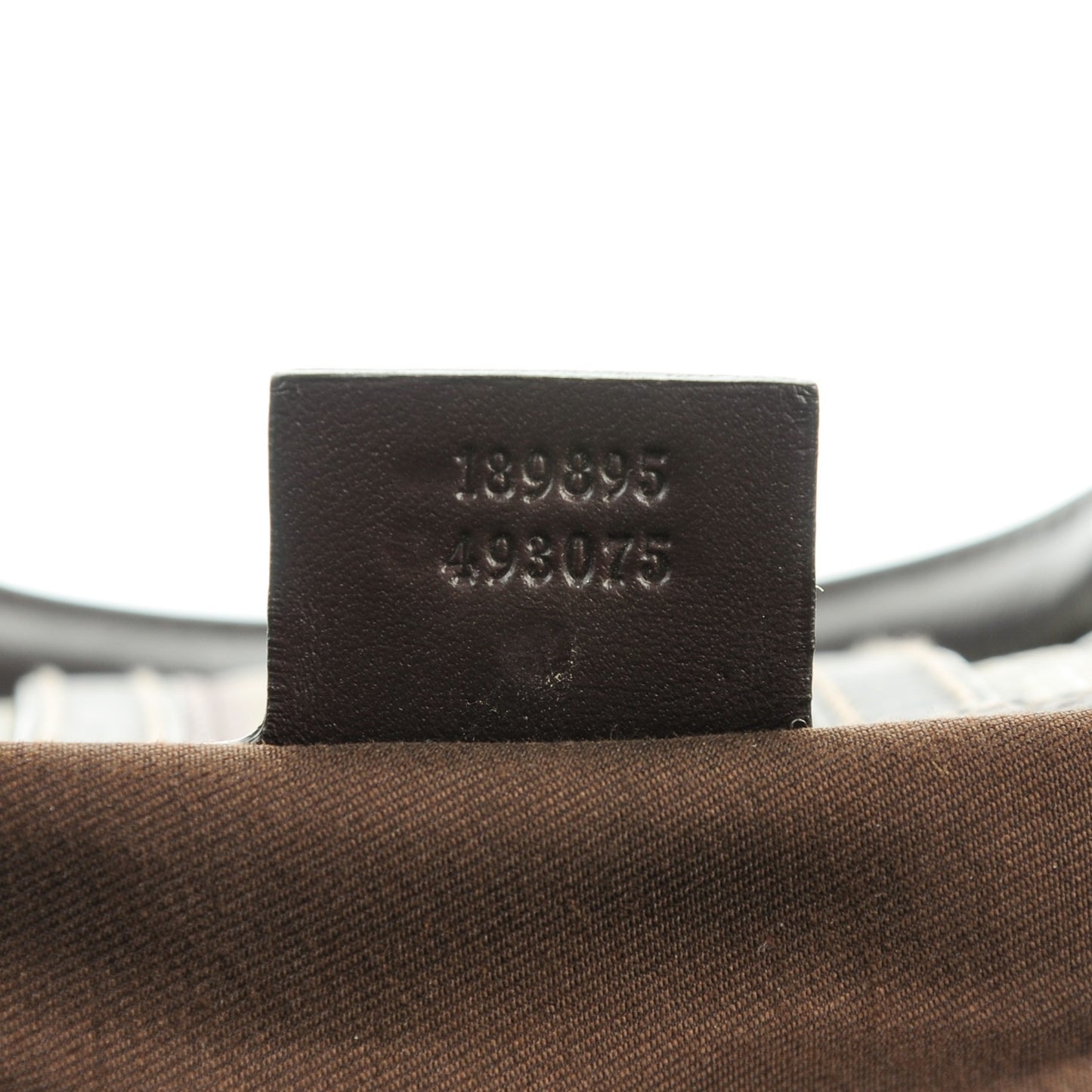 GG Plus Monogram Web Medium Joy Boston Dark Brown