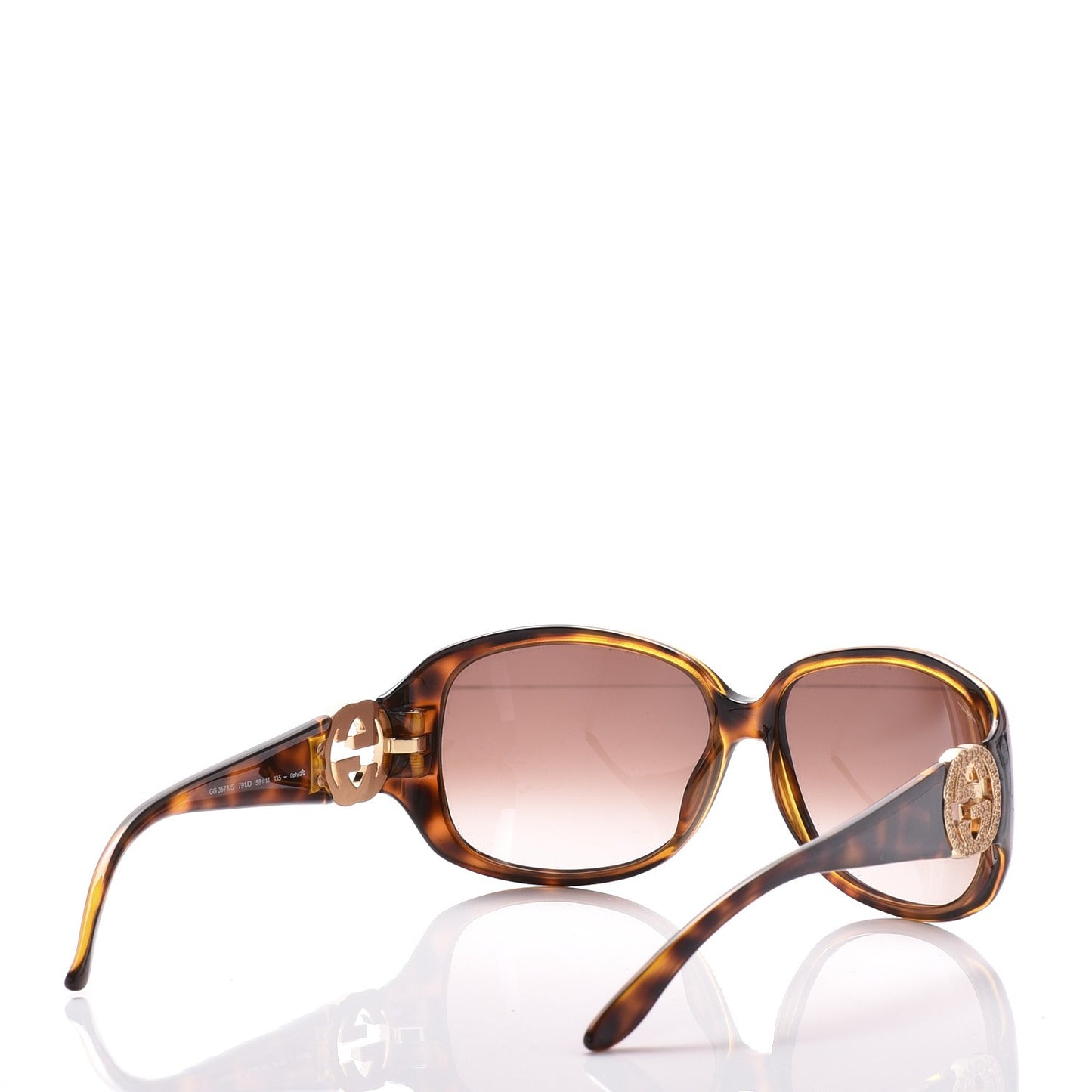 Crystal GG Sunglasses 3578/S Tortoise