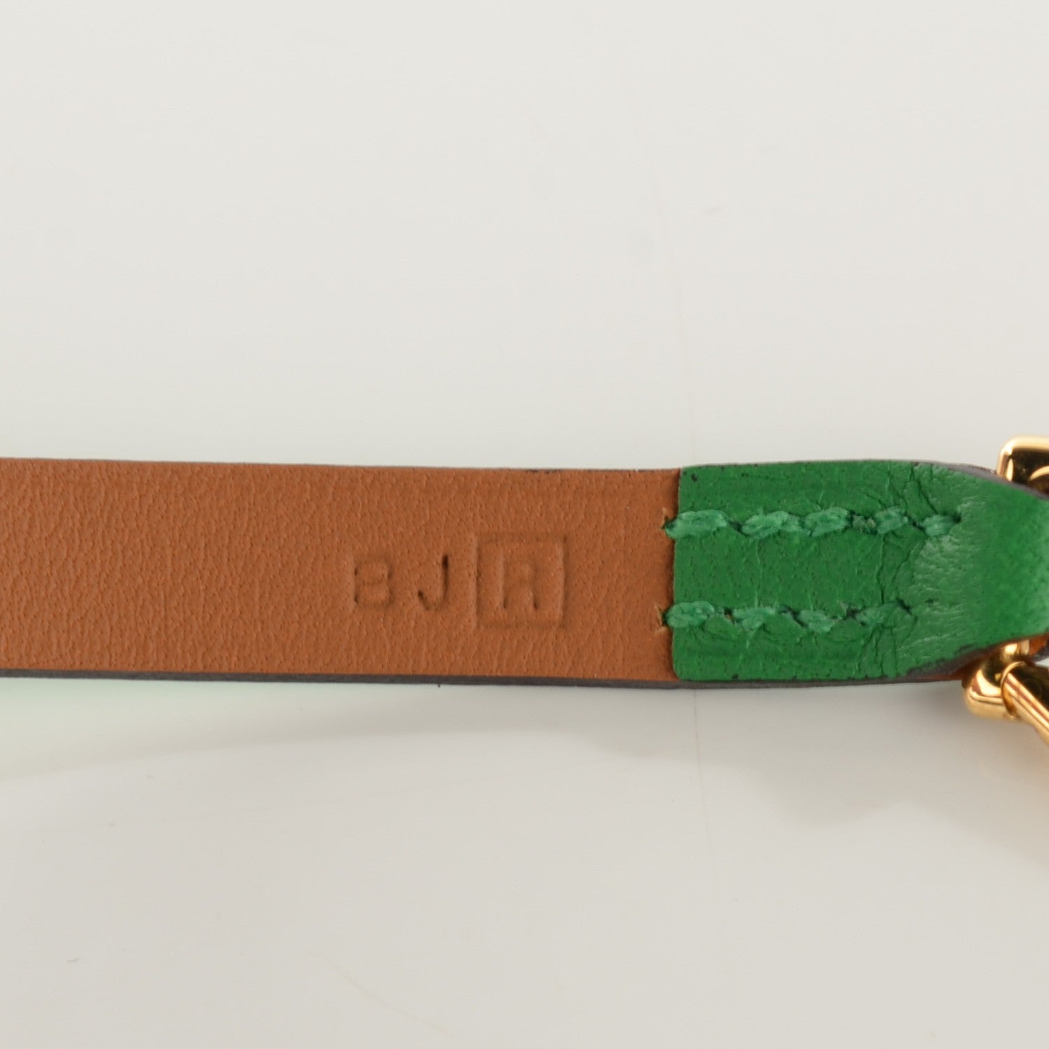 Hermes Chevre Mysore Micro Kelly Bracelet S Bambou 7 of 8