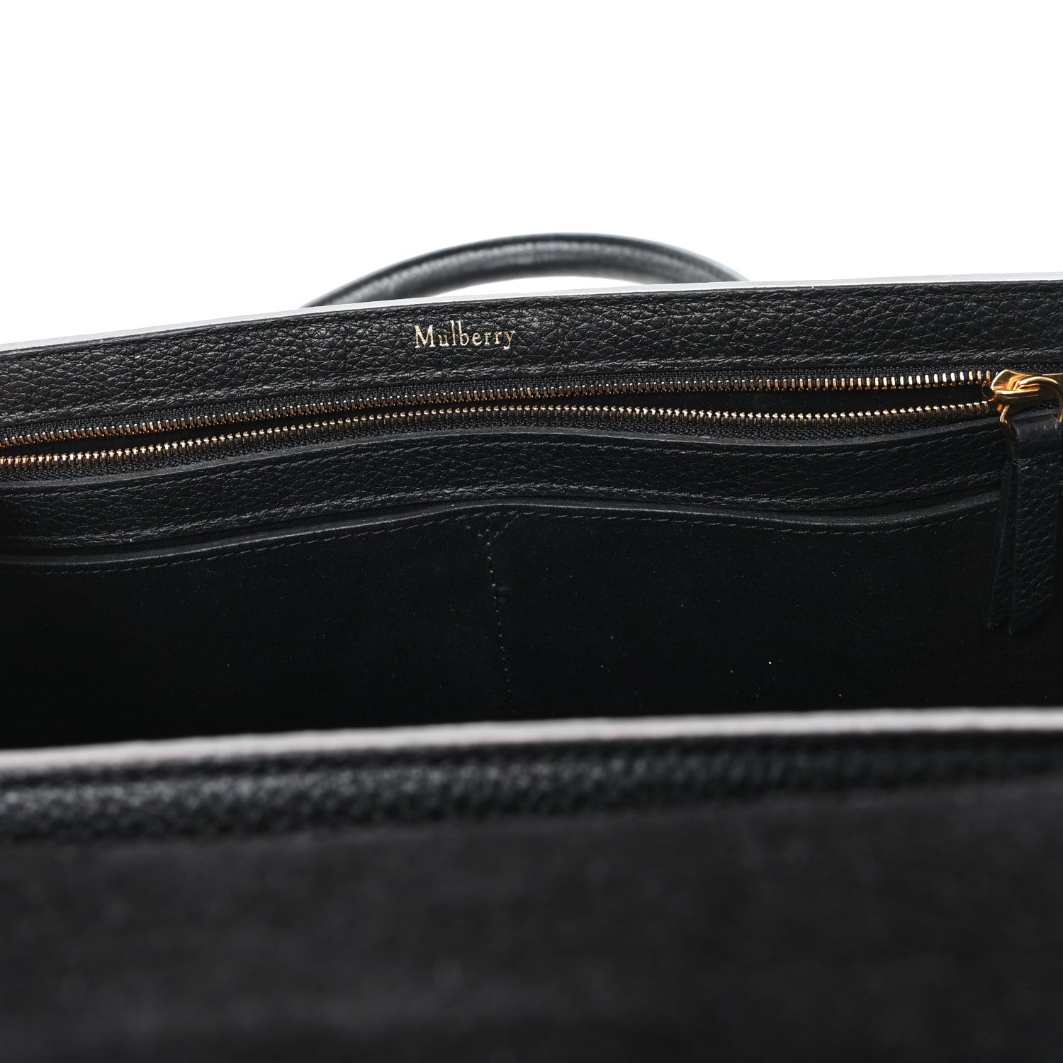Mulberry Classic Grain Medium New Bayswater Black 6 of 9