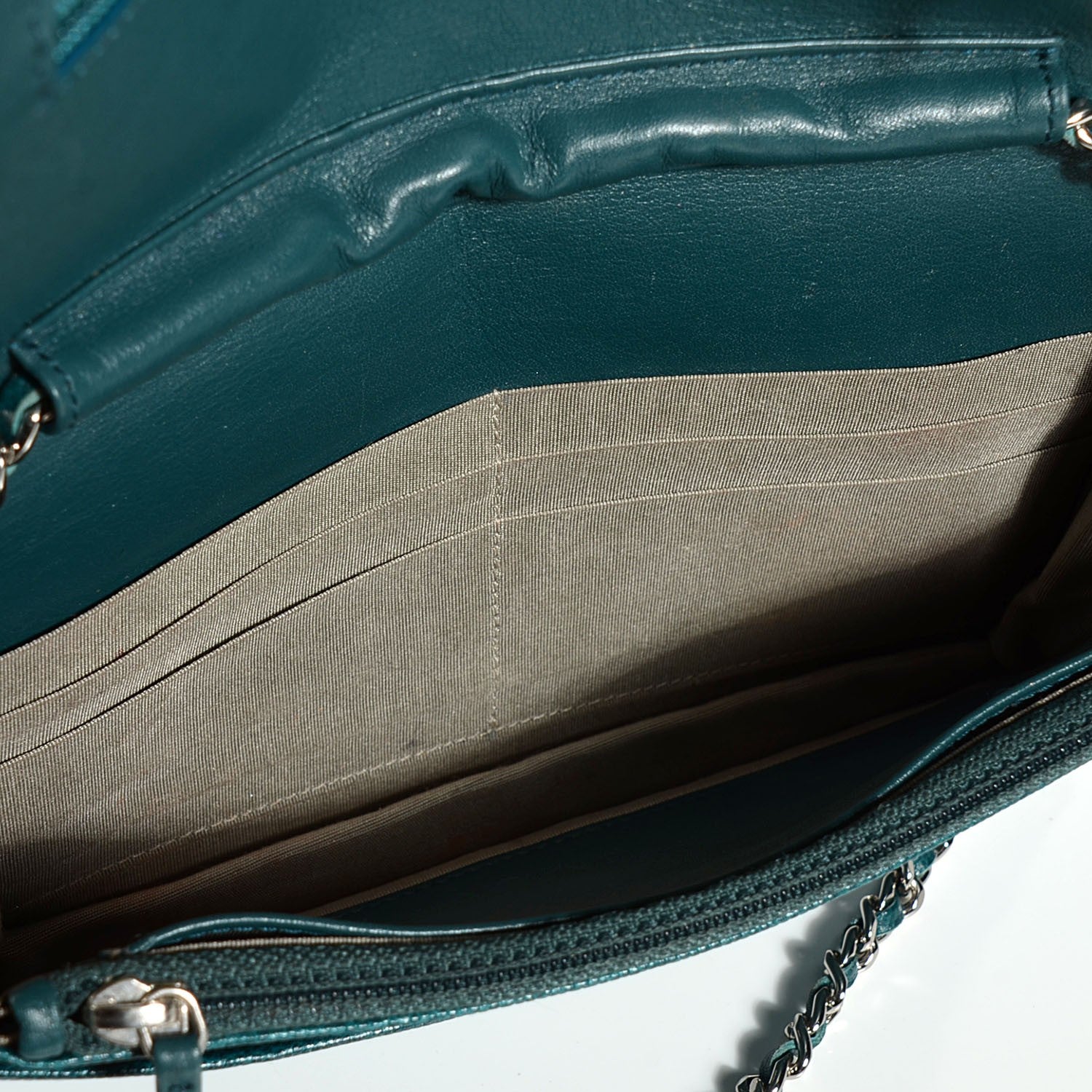 Chanel Caviar Sevruga Wallet on Chain WOC 5 of 8