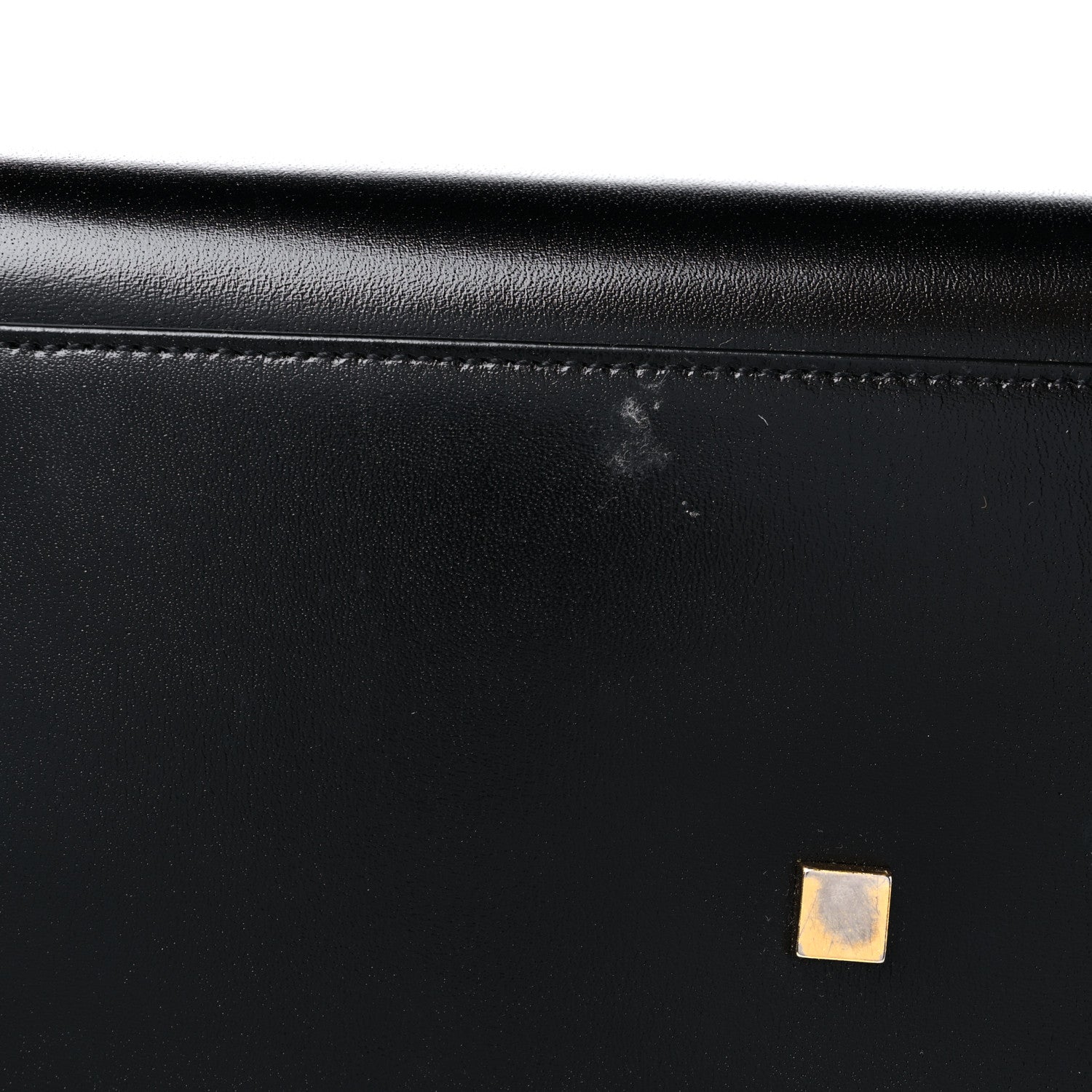 Saint Laurent Shiny Calfskin Medium Uptown Tote Black 14 of 14