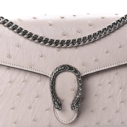 Gucci Ostrich Mini Dionysus Chain Wallet Pink 10 of 11