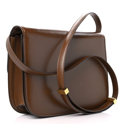 Celine Box Calfskin Medium Classic Box Flap Bag Camel 3 of 10