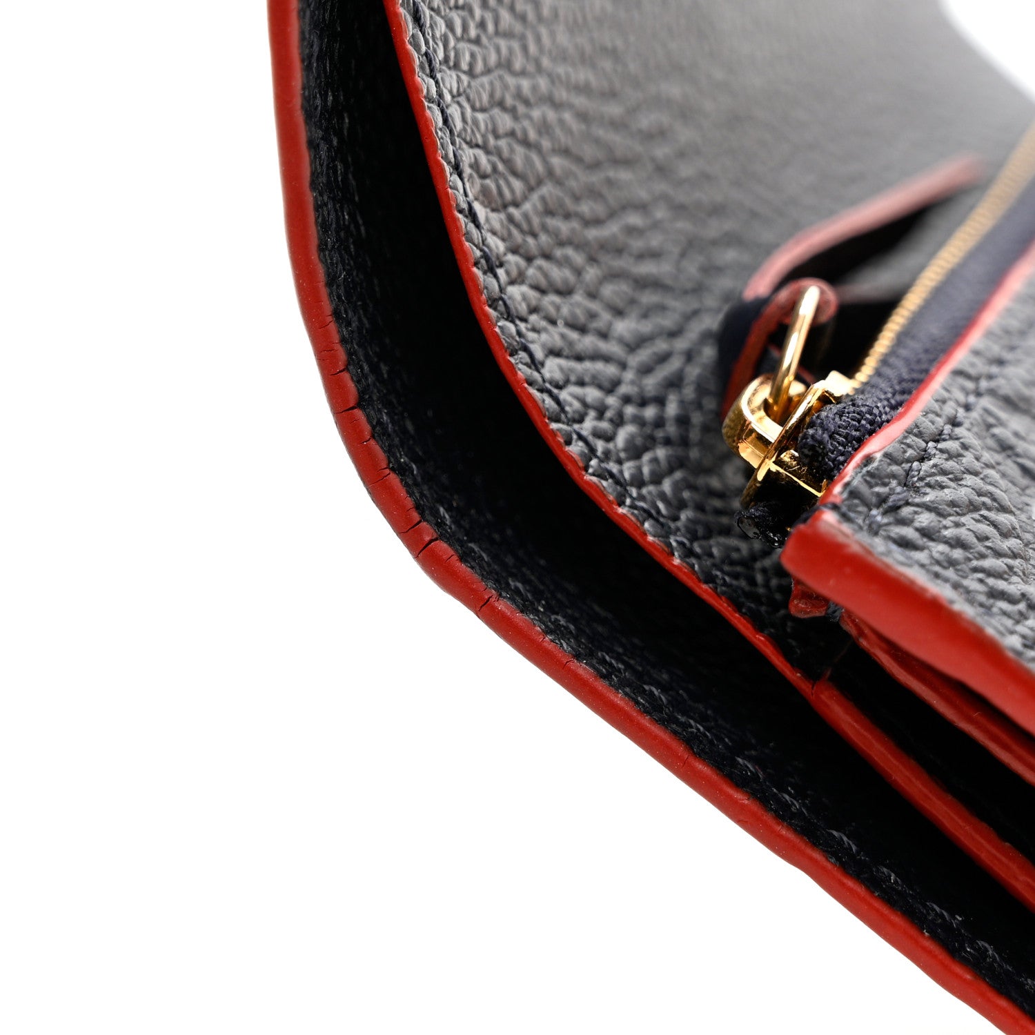 Louis Vuitton Empreinte Victorine Wallet Marine Rouge 8 of 10