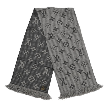 Louis Vuitton Wool Silk Logomania Scarf Verone 2 of 3