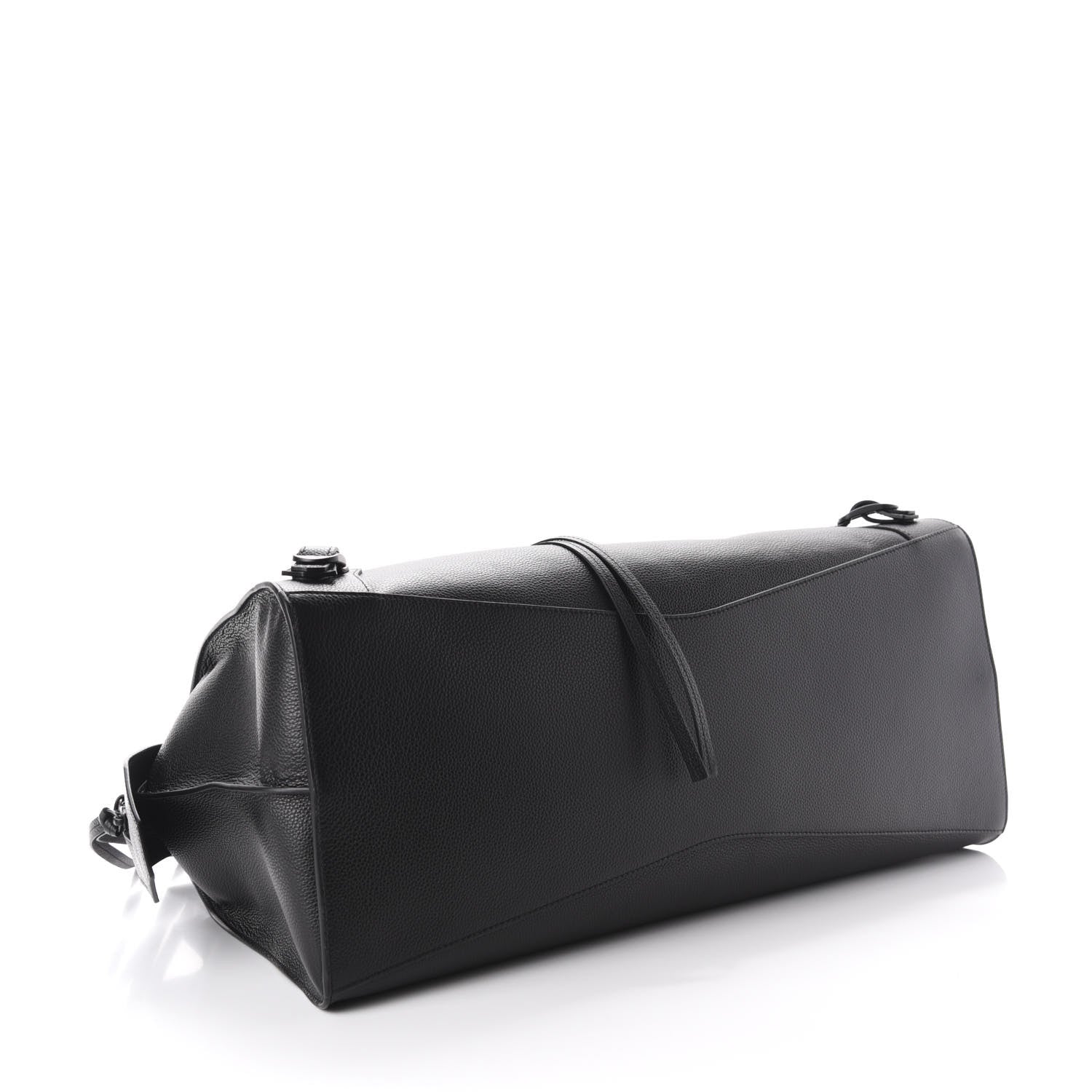 Balenciaga Grained Calfskin Neo Classic Black Hardware Large Top Handle Bag Black 4 of 10