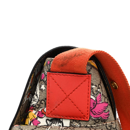 Gucci GG Supreme Monogram Space Cats Diaper Bag Orange 12 of 14