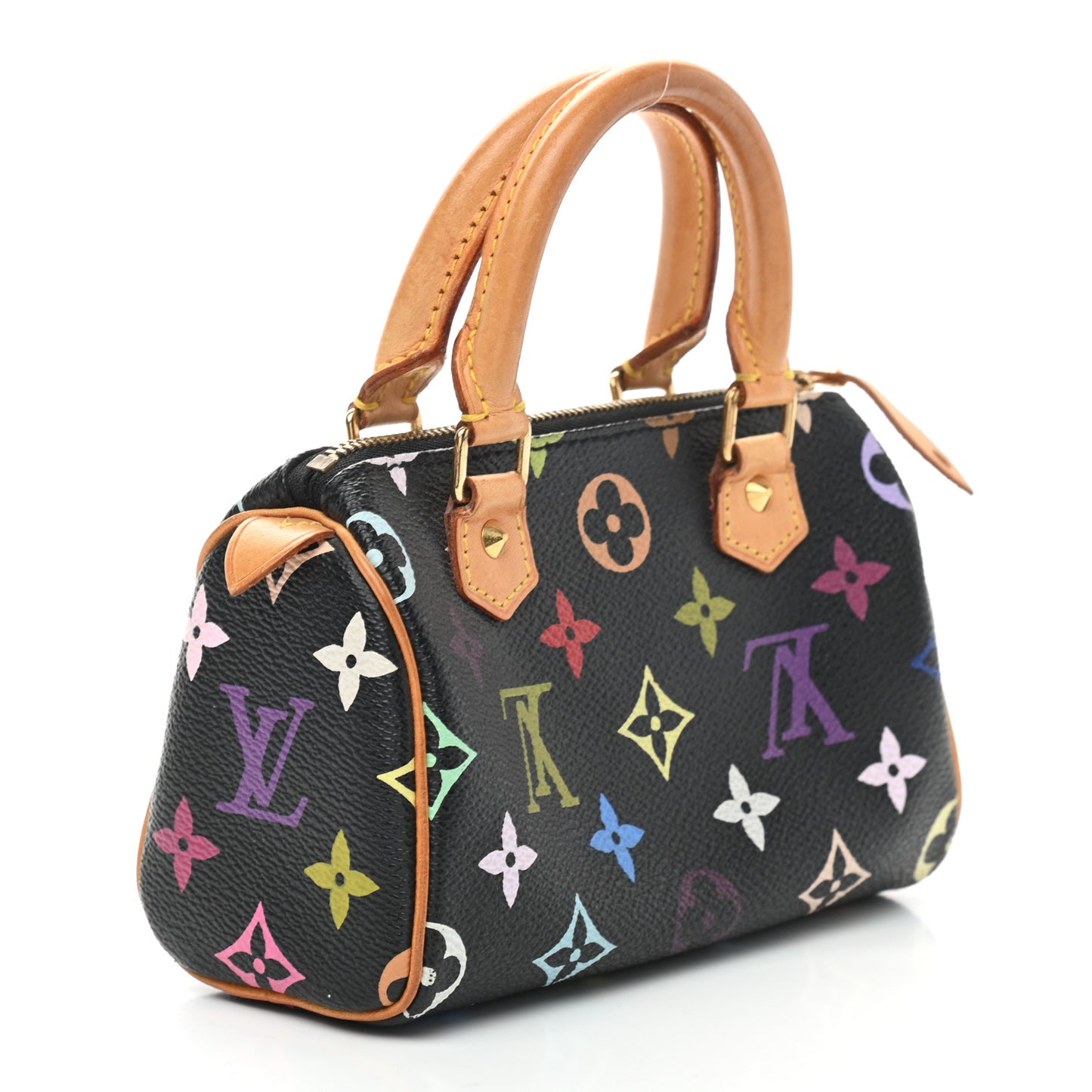 Monogram Multicolor Mini Sac HL Speedy Black
