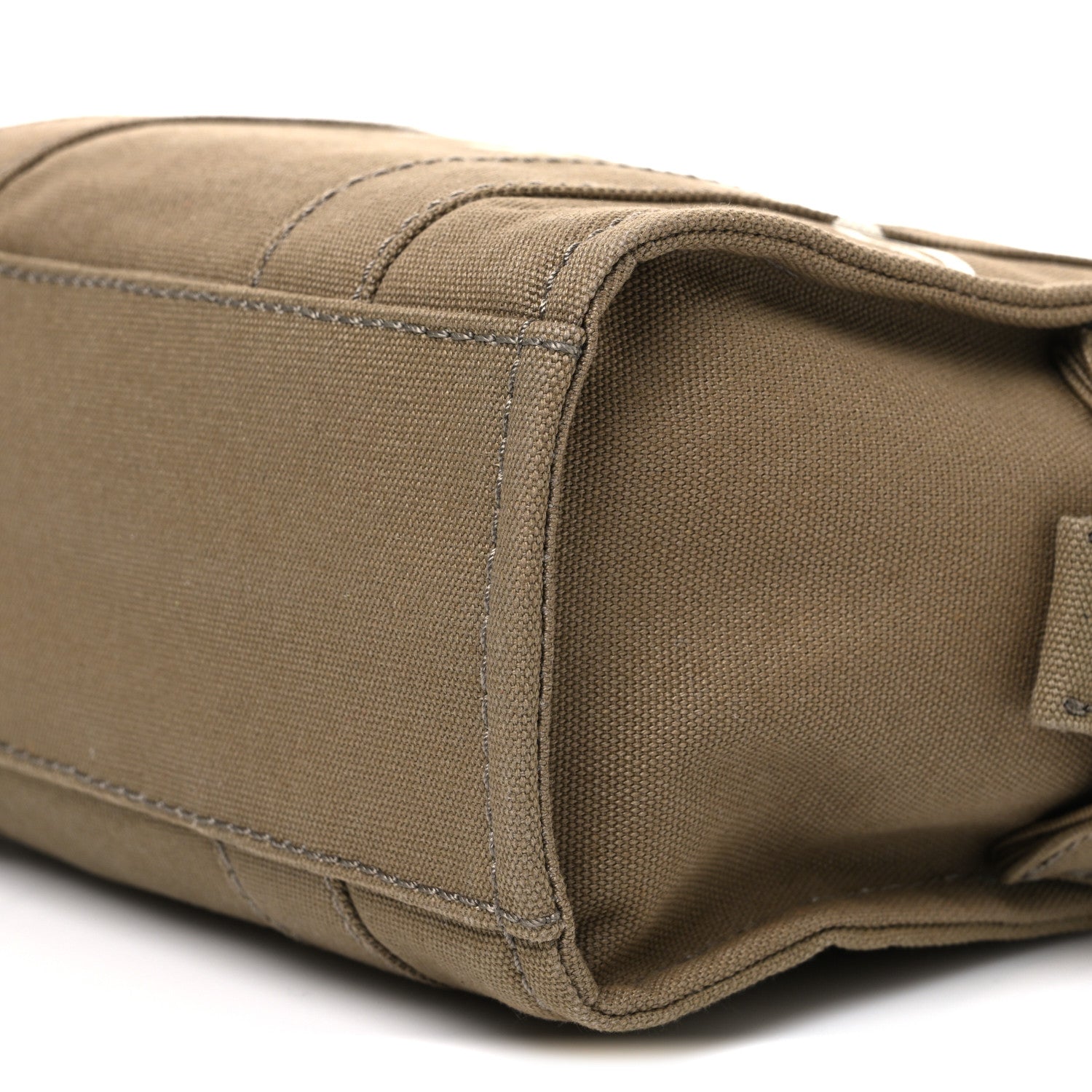 Marc Jacobs Cotton Canvas Small The Traveler Tote Bag Slate Green 10 of 10