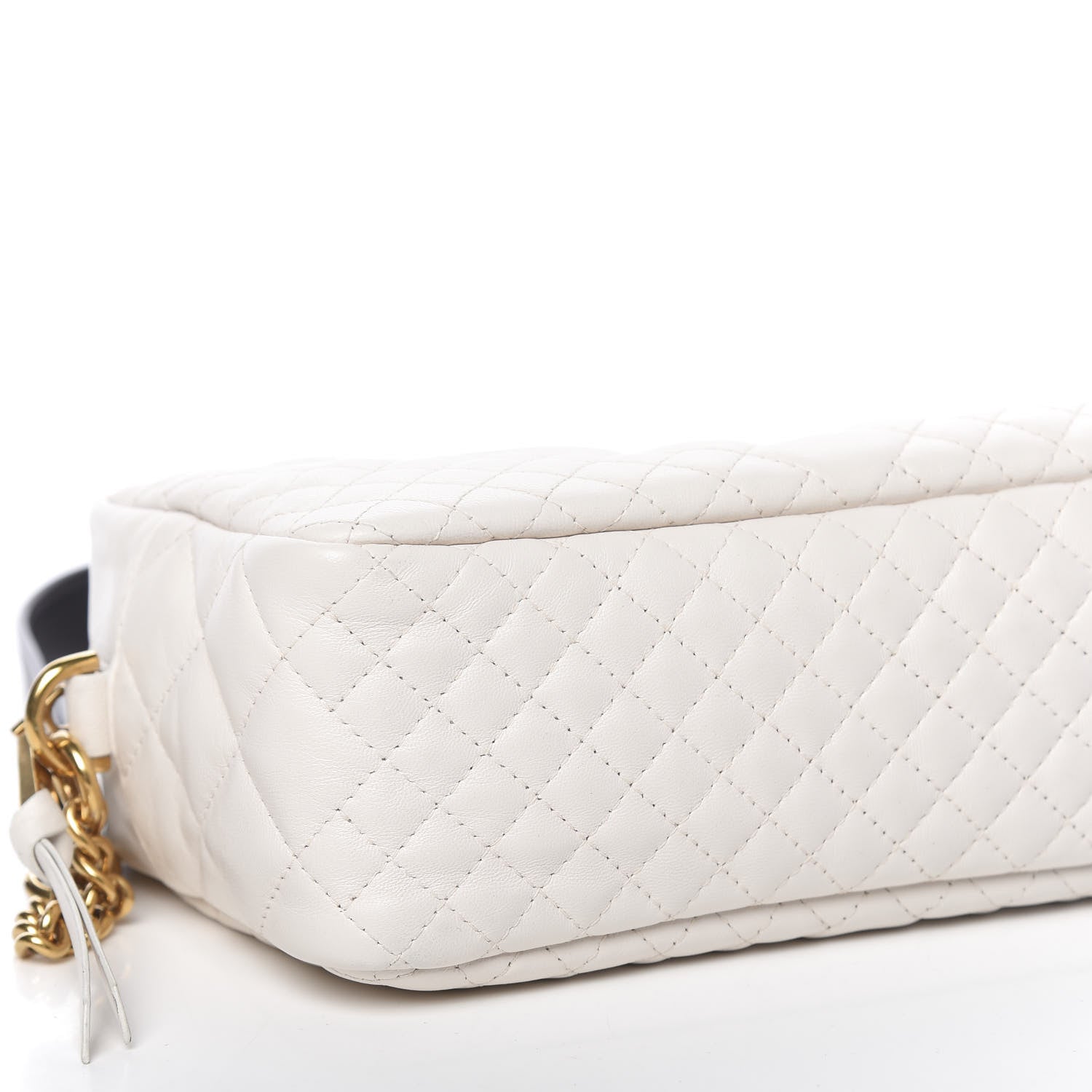 Versace Nappa Quilted Medusa Tribute Camera Bag White 8 of 10