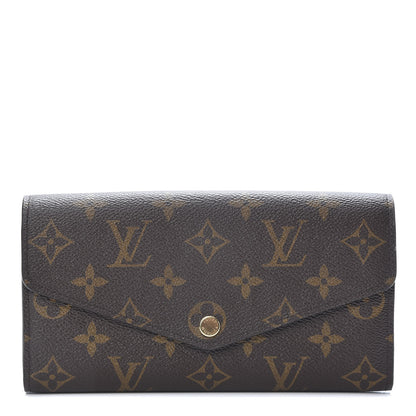 Louis Vuitton Monogram Sarah Wallet NM 1 of 9