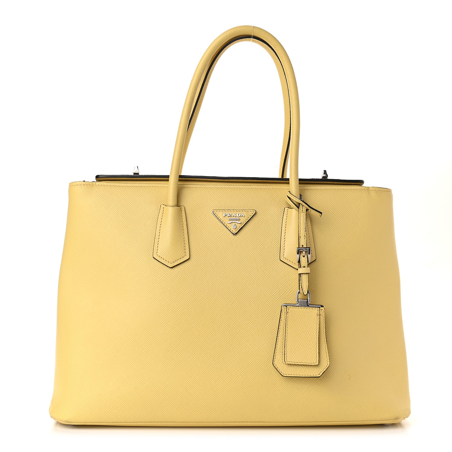 Prada Saffiano Cuir Twin Tote 1 of 9
