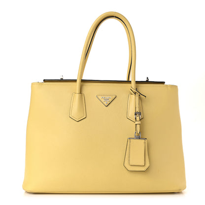 Prada Saffiano Cuir Twin Tote 1 of 9