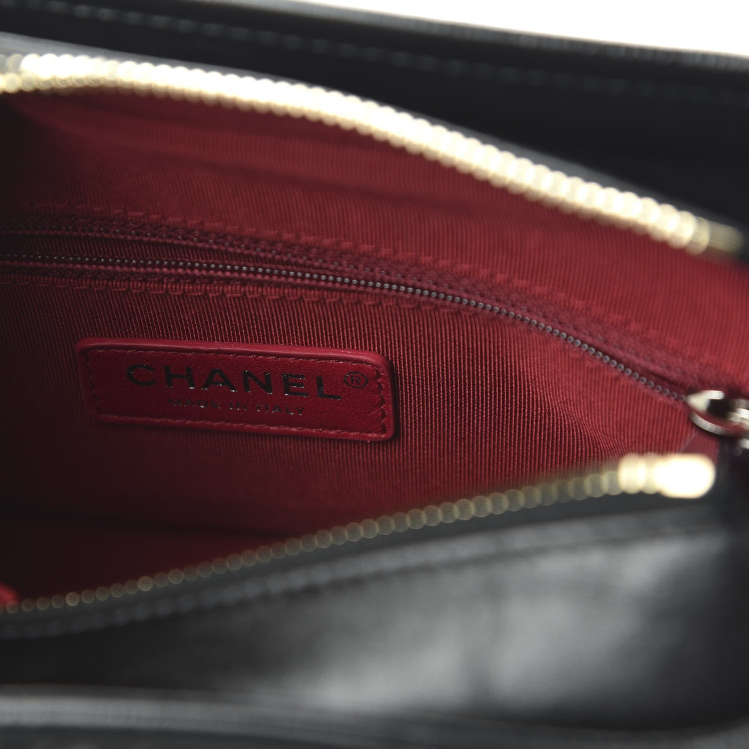 Chanel Aged Calfskin Quilted Small Gabrielle Hobo Black 8 of 10