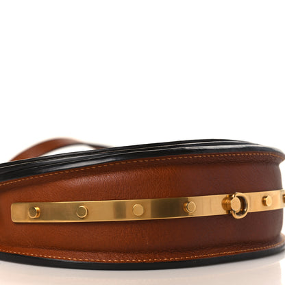 Chloe Calfskin Small Nile Bracelet Minaudiere Bag Caramel 7 of 8