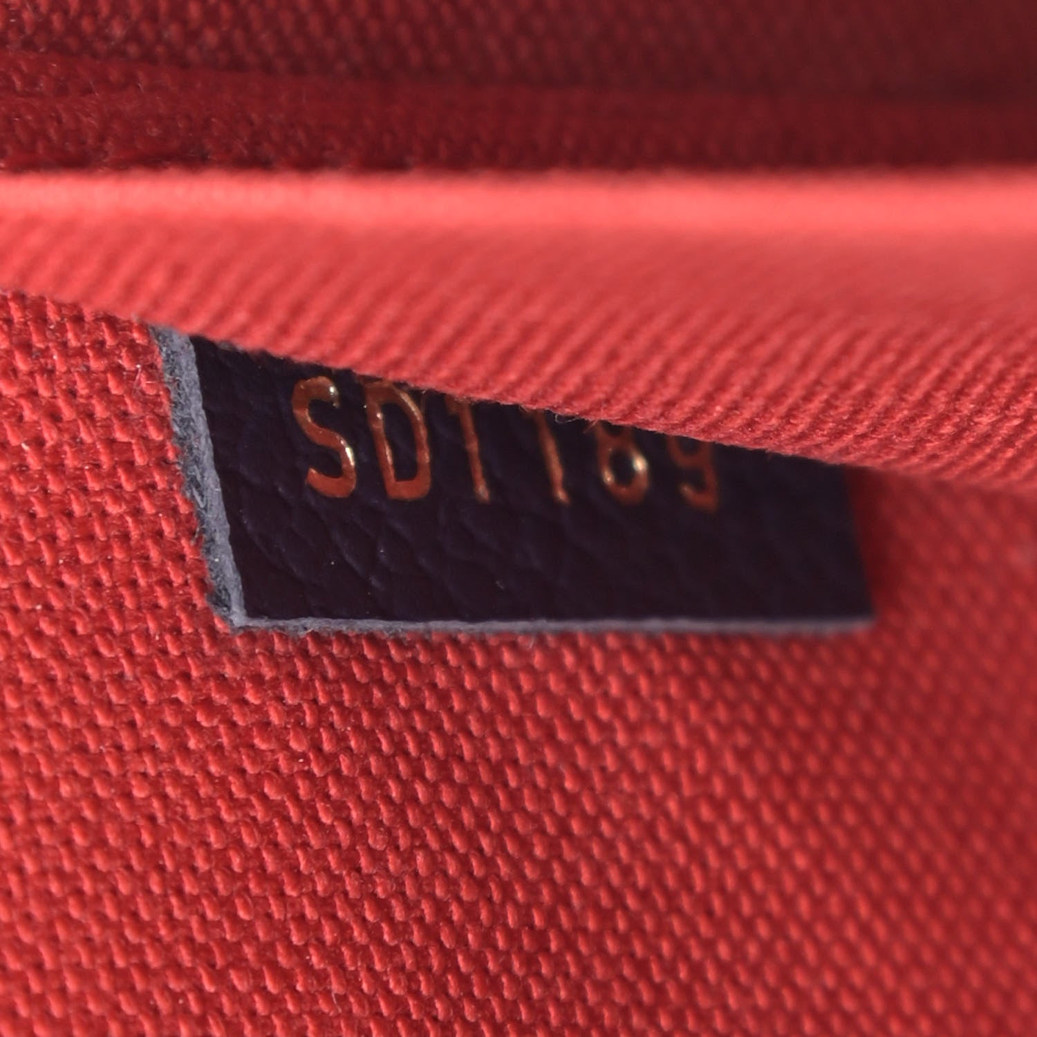 Louis Vuitton Empreinte Pochette Felicie Chain Wallet Marine Rouge 10 of 14
