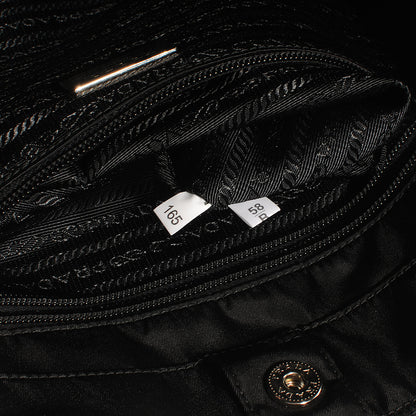 Prada Tessuto Nylon Large Tote Nero Black 9 of 11